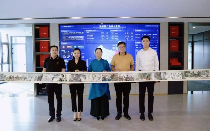 共促新時(shí)代婦女事業(yè)發(fā)展，張榮華主席與中國婦女人才網(wǎng)領(lǐng)導(dǎo)交流洽談